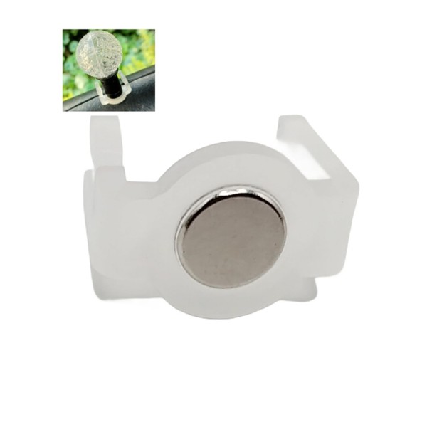 Kunpengzhi 100Packs Heavy Duty Light Clips,Extra Strong Magnetic Christmas Light