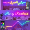100Ft Neon Rope Lights,Flexible Led Rope Lights Control with App/Remote,Multiple