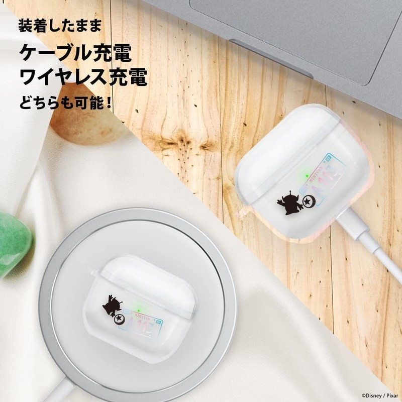 Premium Style AirPods 3rd Generation Anti-Bacterial Soft Case [Alien] PG-DAP3TP04LGM