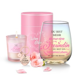 Geschenke Für Freundin Frauen Weingläser Personalisierte Geschenke Für Beste Freundin Geschenke Weinglas Geburtstagsgeschenk Für Frauen Dankeschön Geschenke Freundschaftsgeschenke Weihnachten 480ml