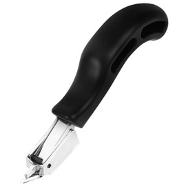 Operitacx Handklammerentferner Polsterzubehör Polsterwerkzeuge Klammerentferner schwere Ausführung Klammerentferner für Arbeiter Klammerabzieher Heftheber-Werkzeug Rostfreier Stahl Black