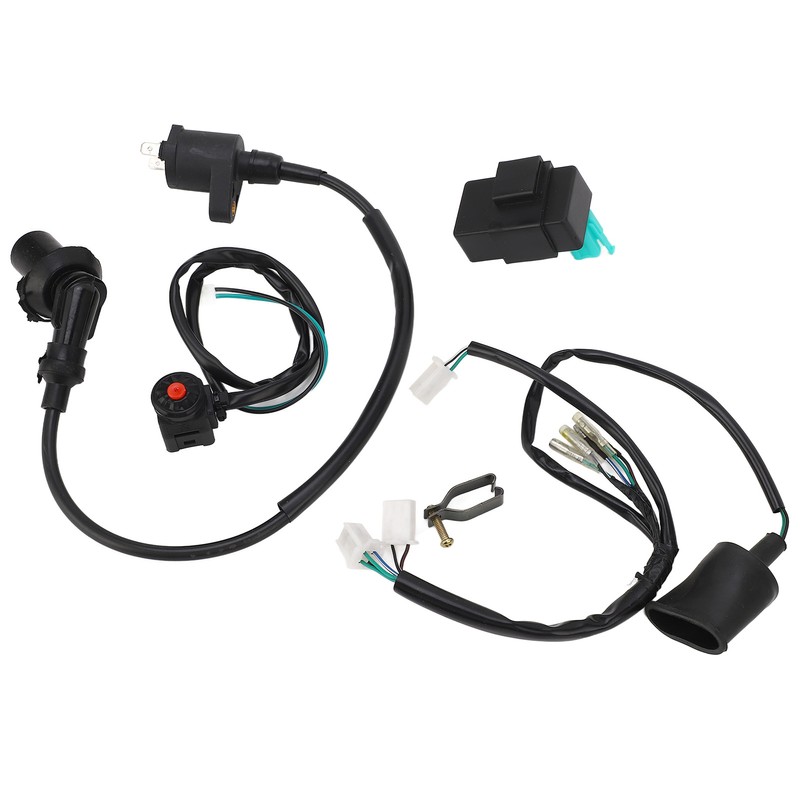 Ignition Coil CDI Wiring Harness with Cut Off Switch Flexible