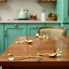 Gold Retro Dragonfly Coffee Spoon Teaspoon Stainless Steel Tableware Creative