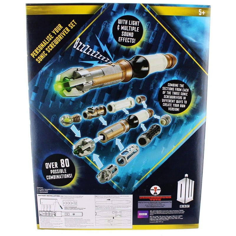 Doctor Who Personalise Your Sonic Screwdriver Set