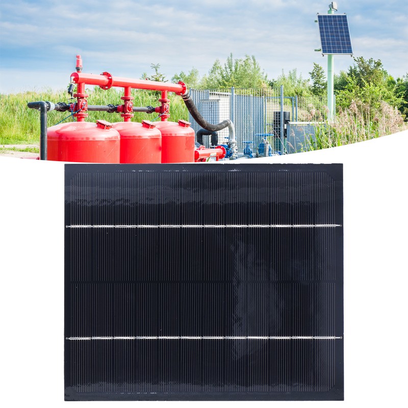 Solar Panel Waterproof 6W 12V DIY Solar Panel for Solar