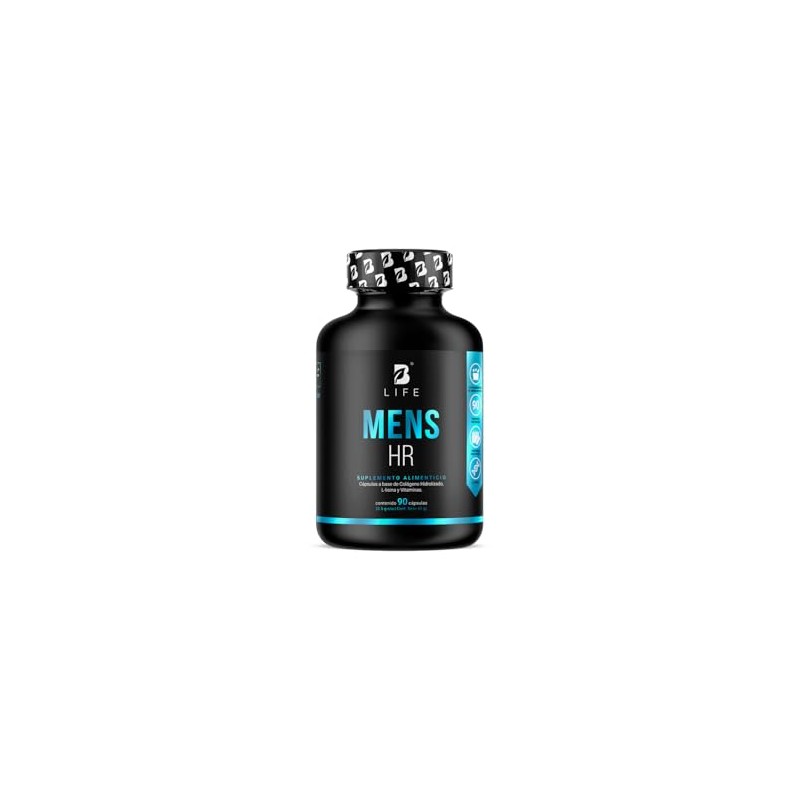 Vitaminas Cabello Hombre Cápsulas 500 Por Cápsula Colágeno Hidrolizado Lysina