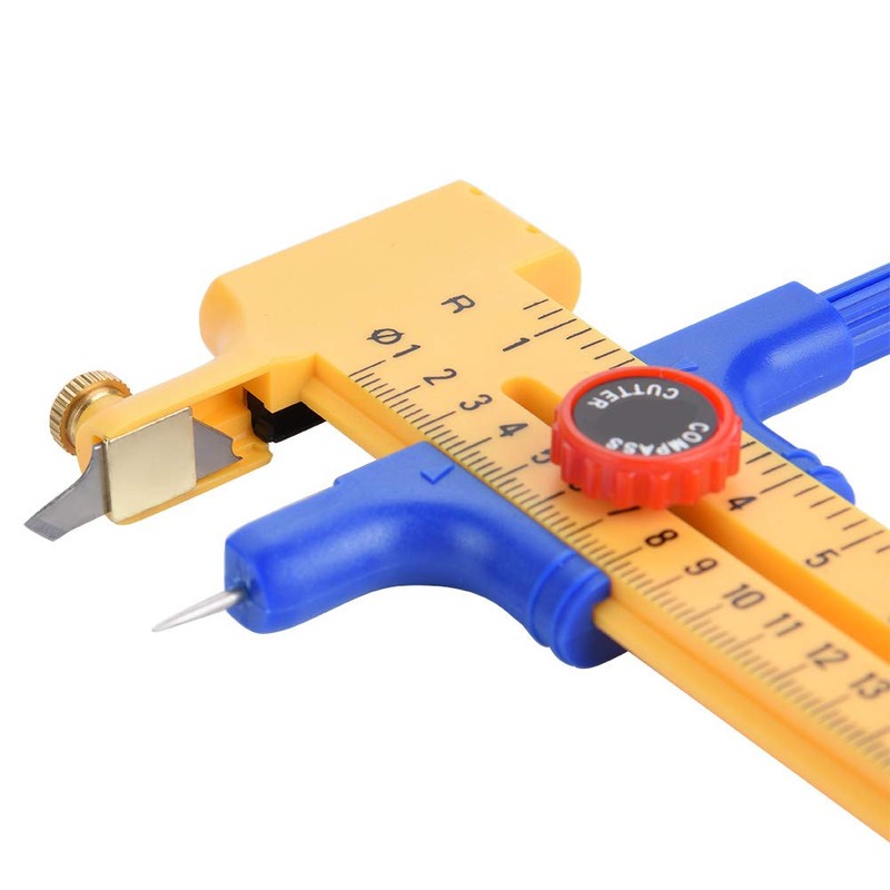 Fayelume Plastic Circle Cutter, 4.1 * 4.3in Circle Paper Cutter,