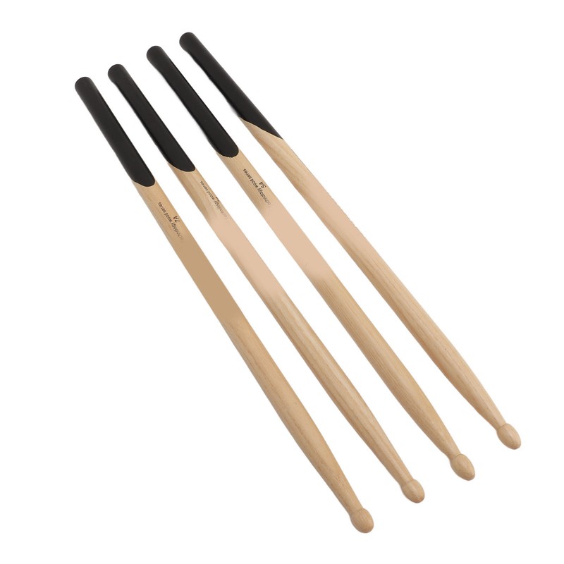 2 Pairs Drum Mallet 5A 7A Wood Drumstick Wooden Drum