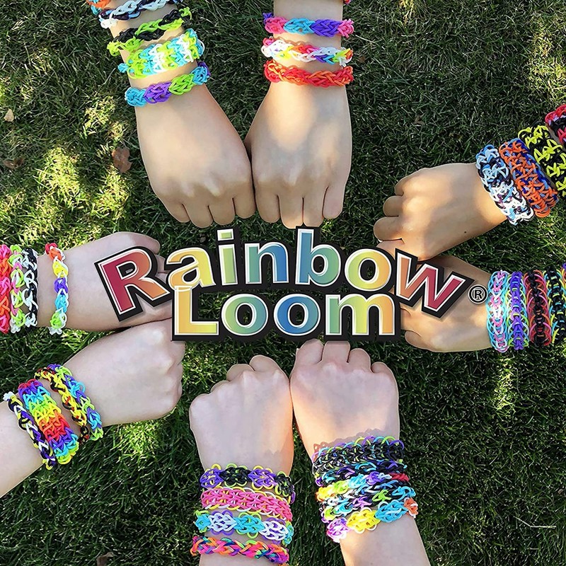 Rainbow Loom MEGA Combo Set, Features 7000+ Colorful Rubber Bands,