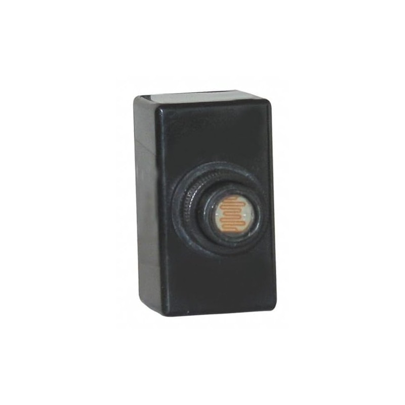 Tork 3000 Photo Control, Flush Mounting, Mechanism 120V, Black