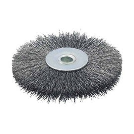 TRUSCO TB-6352 Foil Brush, 3.9 x 0.4 inches (100 x 10 mm), Hole Steel Wire, Wire Diameter 0.01 inches (0.3 mm)