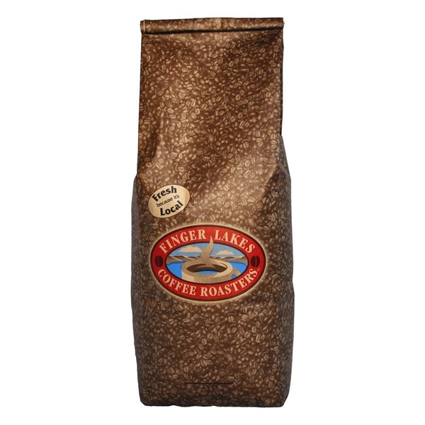 Finger Lakes Coffee Roasters, White Russian Decaf Coffee, Ground, 5-pound