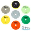 Diamond Polishing Pads 4 Inch Wet Dry Set 7 Pieces
