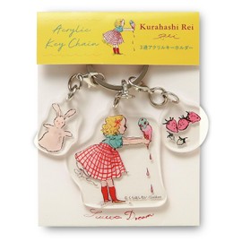 Gakken Stayful Kurashirei Acrylic Key Holder, Ice G08056