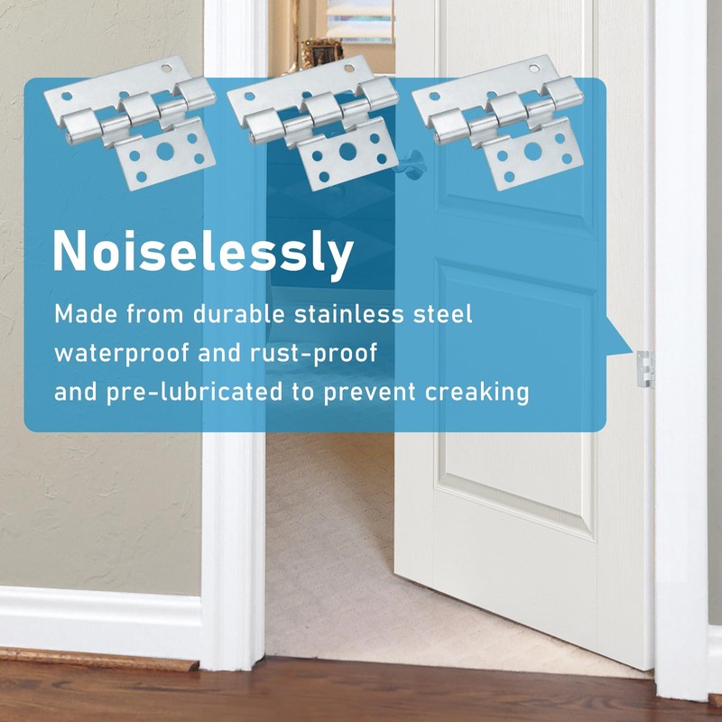 PalpitateC 3 Pack Mobile Home Door Hinges Compatible with Elixir