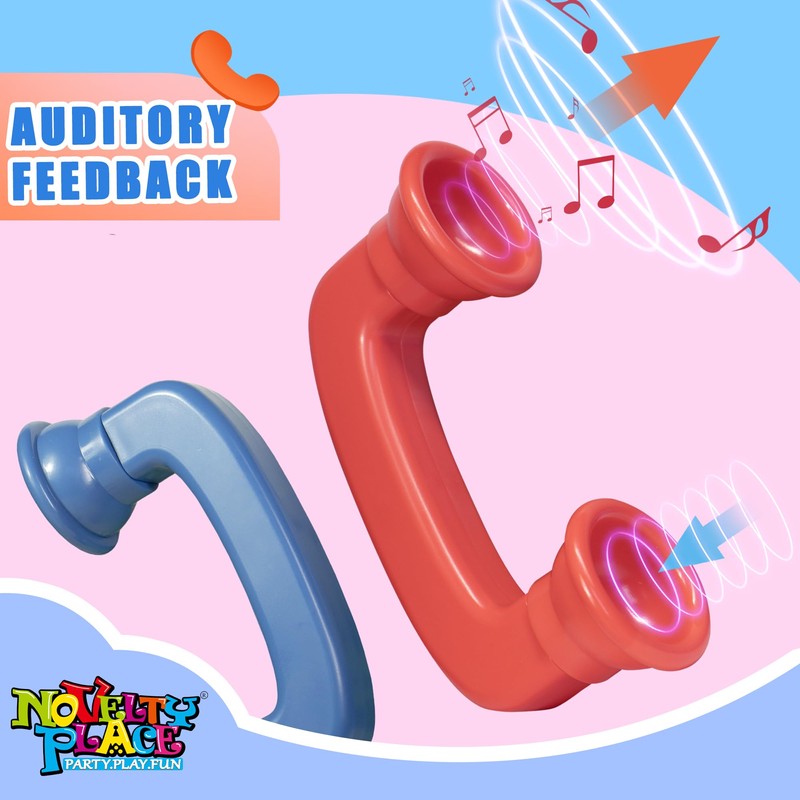Novelty Place 4 Pack Whisper Phones Speech Therapy Toys for