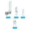 PATIKIL 1-3/8 Inch Cabinet Locks with Keys, 15 Pack Zinc