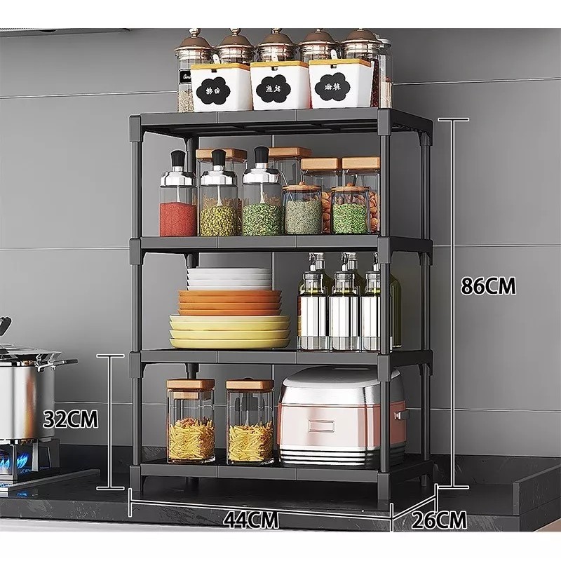 Rack multiusos repisas Estanteria Rack Anaquel Organizador Cocina Repisas 4