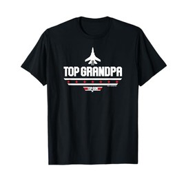 Top Gun Father's Day Top Grandpa T-Shirt