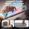 IINE Clear Storage Case for Switch 2 Console, Full-Body Hard