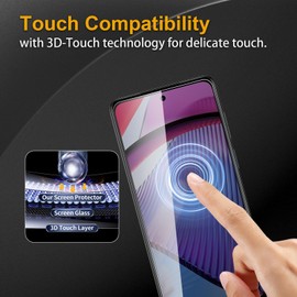 Nixinioo 3 Pack Privacy Screen Protector for Motorola Moto G Power 5G 2023, Anti Spy Tempered Glass 9H Hardness, Black Protector Anti Spy, Bubble Free, Anti-Scratch