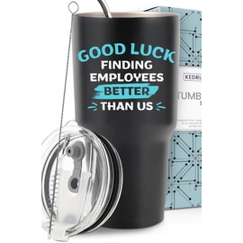 KEDRIAN Funny Boss Tumbler 30oz, Boss Gifts for Men, Gag Gift For Boss Leaving Job, National Boss Day Gifts For Men, Going Away Gift For Boss Gifts Male, Gift Ready