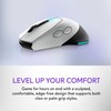 Alienware Wired/Wireless Gaming Mouse AW610M - 16000 DPI, Optical Sensor,