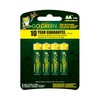 GoGreen Power (24001) Eco Friendly Alkaline AA Batteries - No