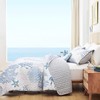 weigelia Coastal Quilts Bedding Set Queen Size - Blue Summer