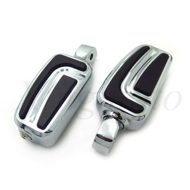 MT216-089+PA011- Replacement of Airflow Footpegs Foot rest Compatible with 1998-2009 for Suzuki Intruder 1500 LC (Rear)