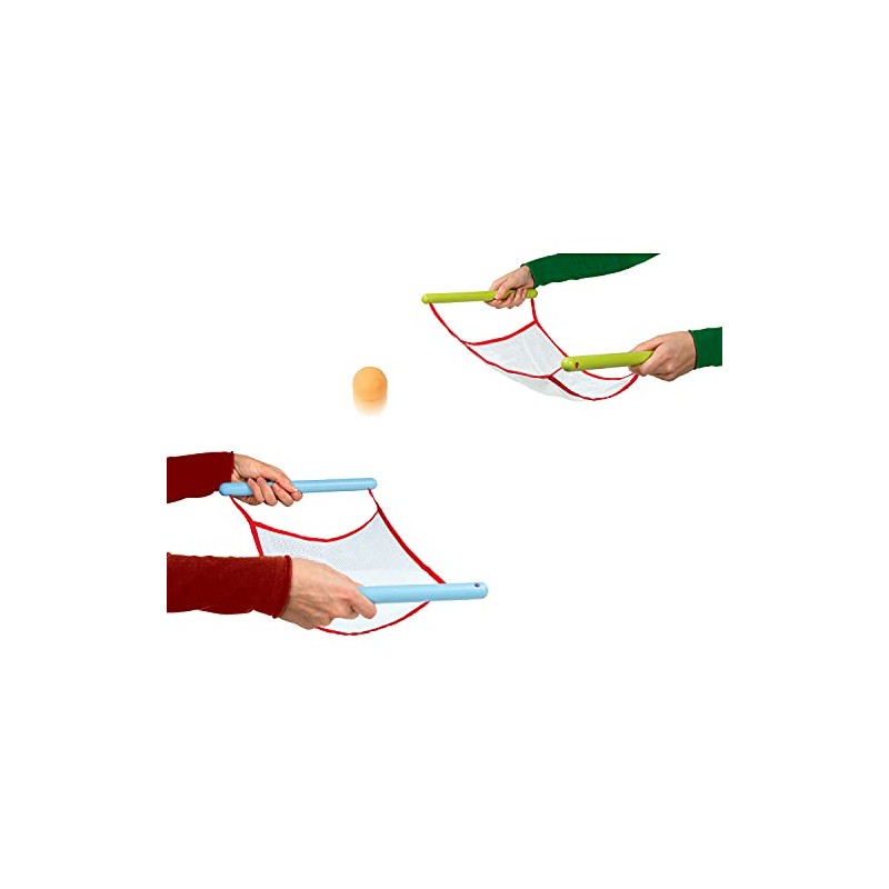 Goki 56829 Throwing and Catching Game with Ball Made of