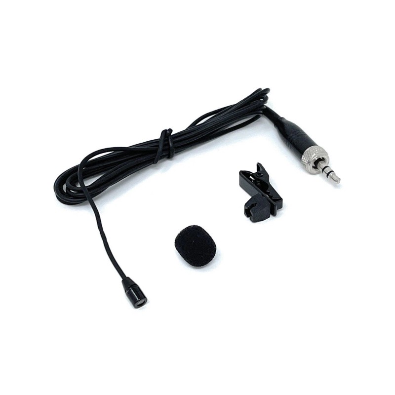 J&P Lavalier Mic with 4-pin XLR Plug for Shure Belt