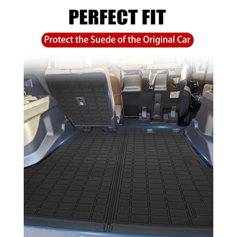 YEBOOCA Cargo Liner Compatible with 2025 Toyota 4Runner Trunk Mat