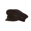 Wicked Costumes Adult Unisex Black Chauffeur Driver Cap Fancy Dress