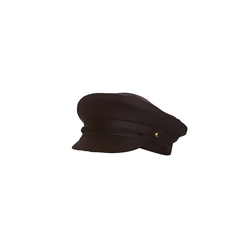 Wicked Costumes Adult Unisex Black Chauffeur Driver Cap Fancy Dress