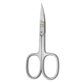 Nail Scissors & Cuticle Scissors as Combination Scissors - Curved Edge - Hand Polished Stainless Steel