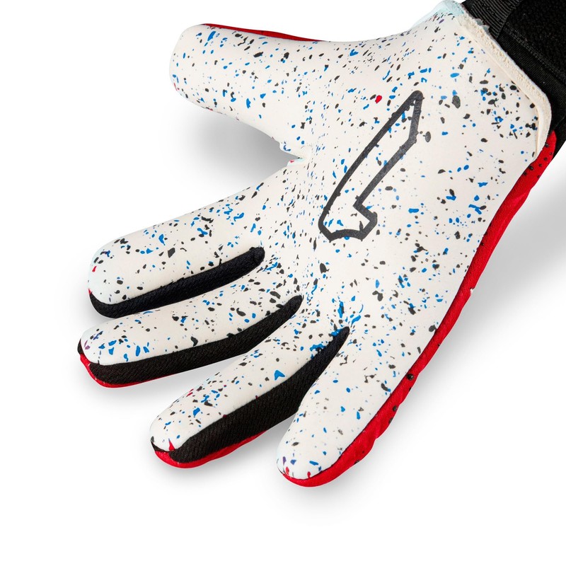 Rinat Guantes de Portero Kronos 10:22 Turf con Varilla (Rojo,