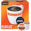 Dunkin' Single-Serve Coffee K-Cup®, Dark Roast, Carton of 4 Boxes