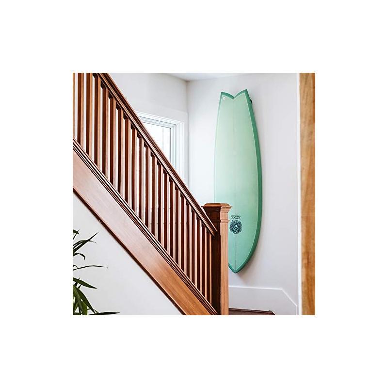 Shepps GNARWALL Concealed Acrylic Surfboard Wall Mount - For Shortboard,