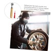 Mobestech 2pcs Tire Patch Roller Tool Set with Handle Automotive