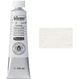 Schmincke Norma® Professional Finest Artist Oil Paints Opaque White 120ml