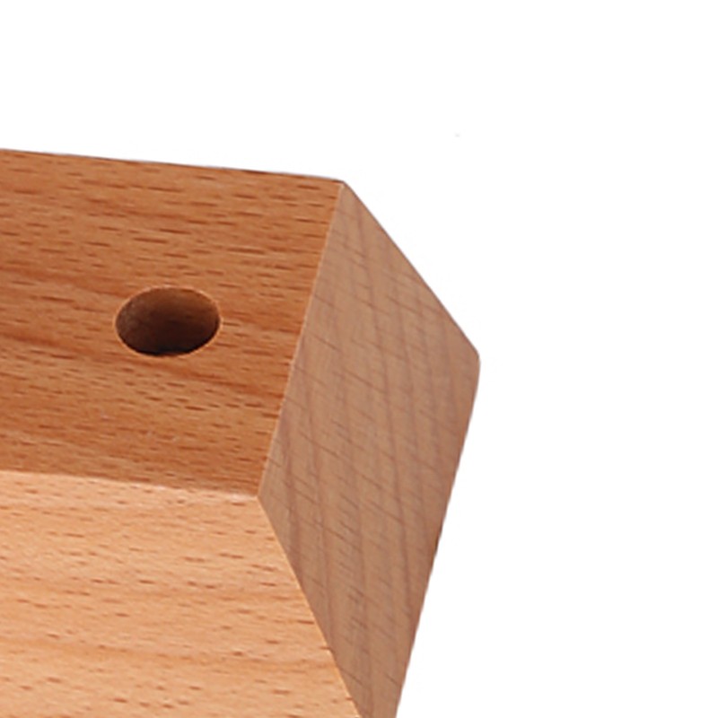 Flanger FH-003 Durable Wooden Base Violin Hanger Hook Wall Mount