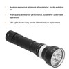 D40 Aviation Magnesium Aluminum Alloy Diving Waterproof Portable LED Flashlight