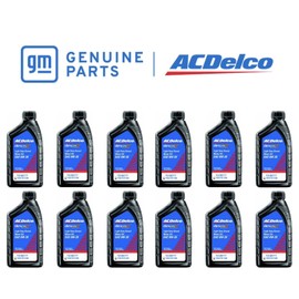 ACDelco 12x AC DELCO 3.0L LM2 DURAMAX DIESEL 0W-20 DEXOS D APPROVED OIL 19370138 10-9277