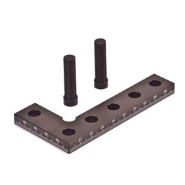 Metric L Shape Measuring Ruler 90 Degree Angle Square Aluminum Alloy Woodworking Scriber Tool TN‑0619