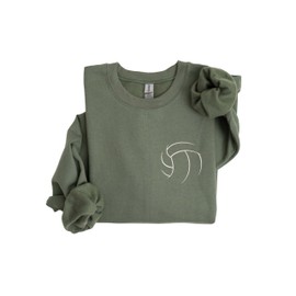 Generic Volleyball Sweatshirt, Modern Minimal Design Pullover, Cozy Crewneck for Volleyball Players, Team Spirit Apparel, Perfect Gift for Athletes and Fans