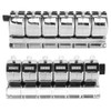 0 to 9999 Manual Tally Counter Metal Mechanical Counter 4Digit