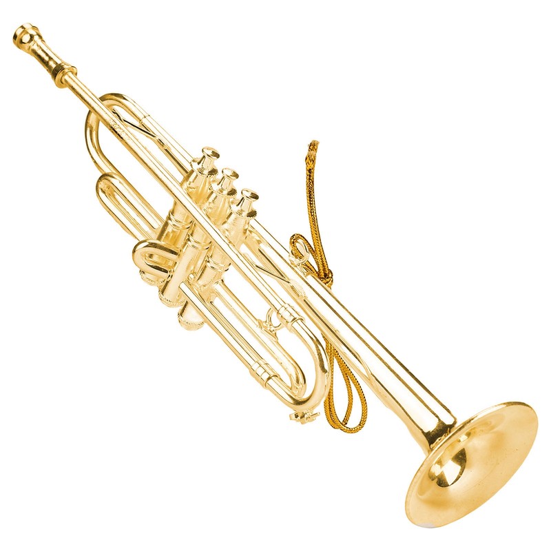 Miniature Trumpet Model High Simulation Mini Musical Instrument for Home