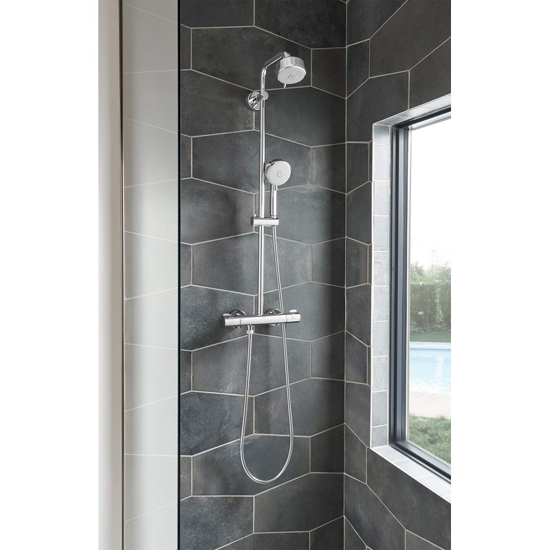Grohe Tempesta Cosmopolitan 100 4 Spray Functions Shower Head, Starlight