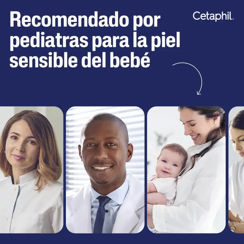 Cetaphil Baby Loción Hidratante Facial Corporal Sensible 300ml